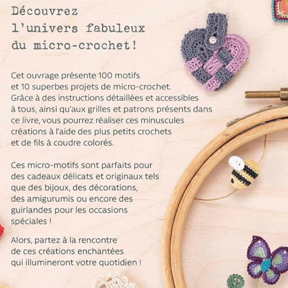 100 motifs de micro crochet
