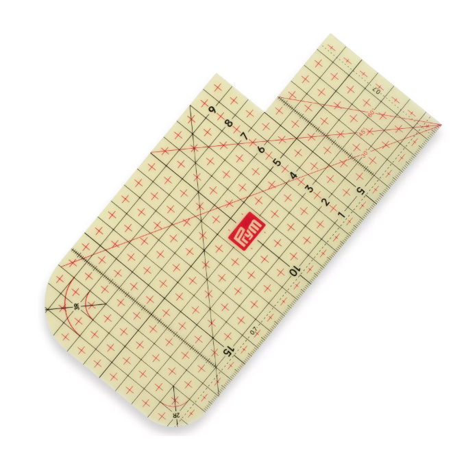 Règle pour le repassage transparente