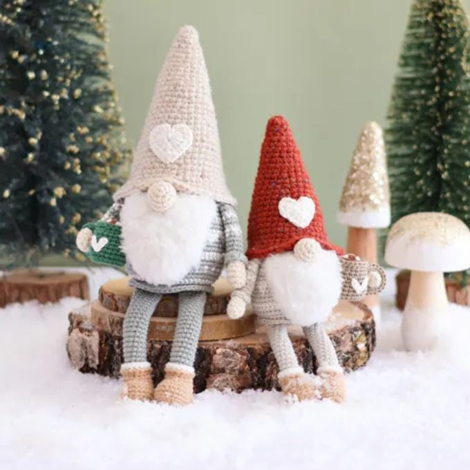 Poupées et Amigurimis de Noël nordique