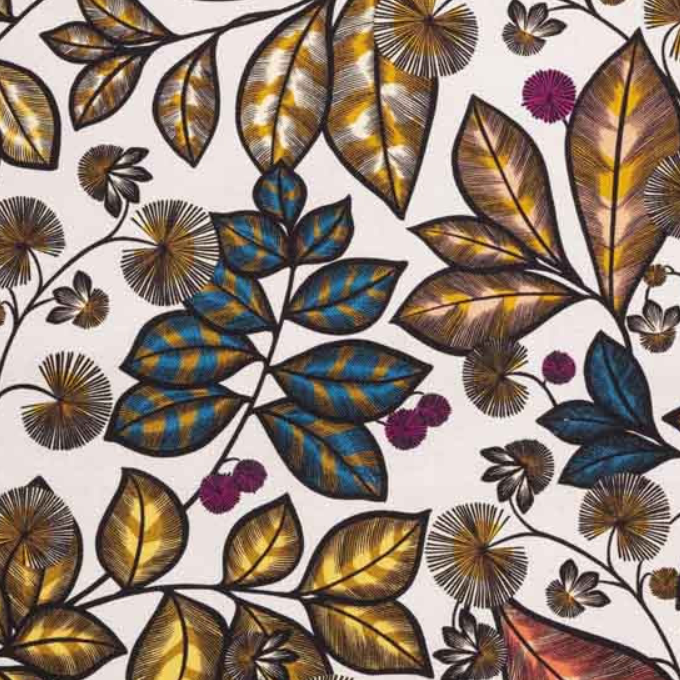 Tissu Arbre Paradis Thevenon