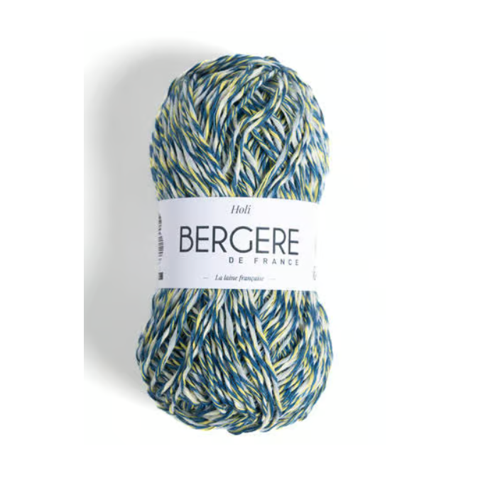 Laine Holi Bergère de France Coton Bio Multicolore : Fil Unique pour Tricots Lumineux et Écoresponsables