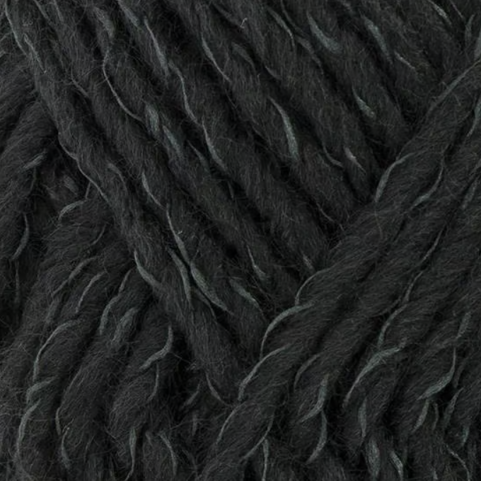 Pelote de laine Duvetine Bergère de France 50g, fil mèche acrylique pour tricot aux aiguilles 6,5mm