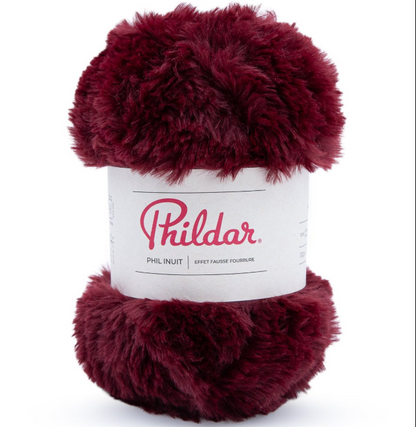 Phil Inuit Burgundy Phildar