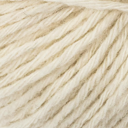 Pelote de laine Cachemire Laine Ecru Bergère de France, fil noble 40g pour tricot de luxe