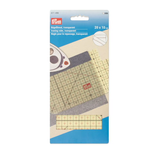 Règle pour le repassage transparente