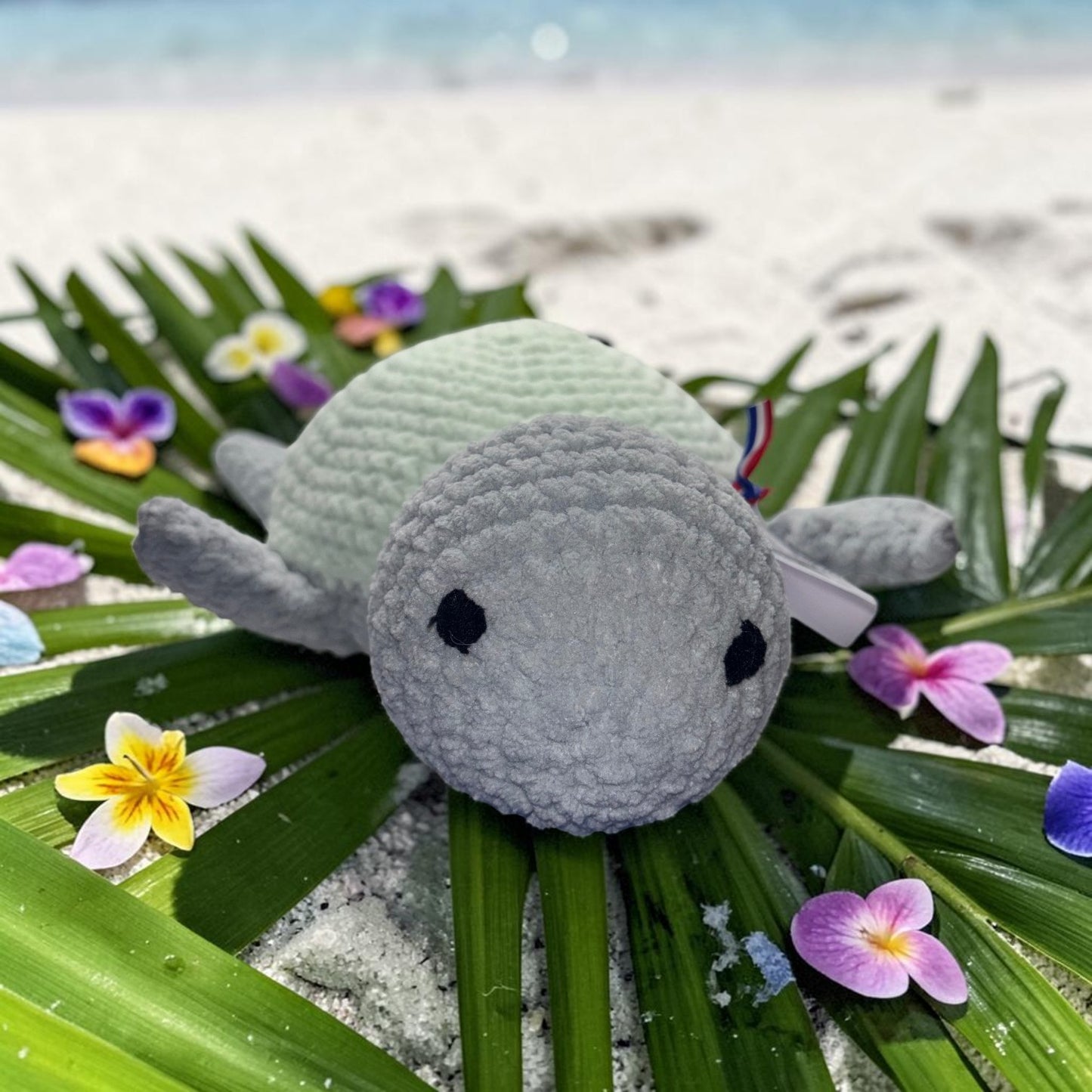 Peluche Tortue Crochet Fait Main