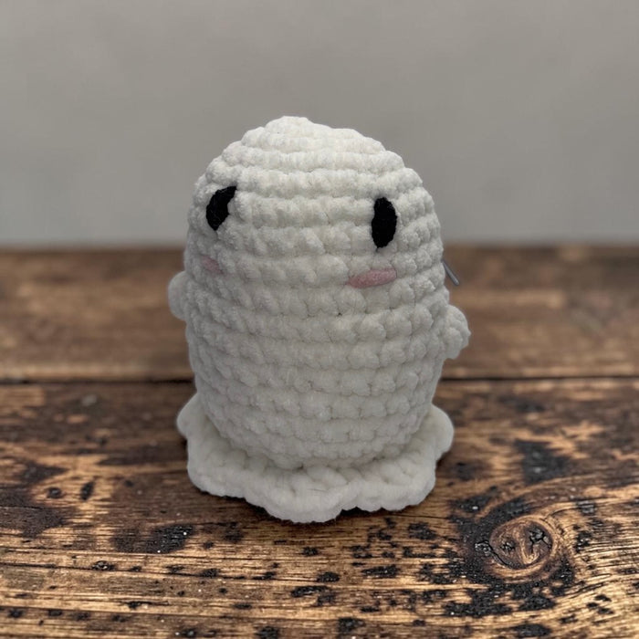 Peluche Fantôme Crochet Fait Main