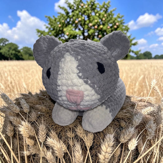 Peluche Chat Crochet Fait Main
