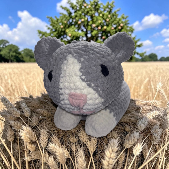 Peluche Chat Crochet Fait Main