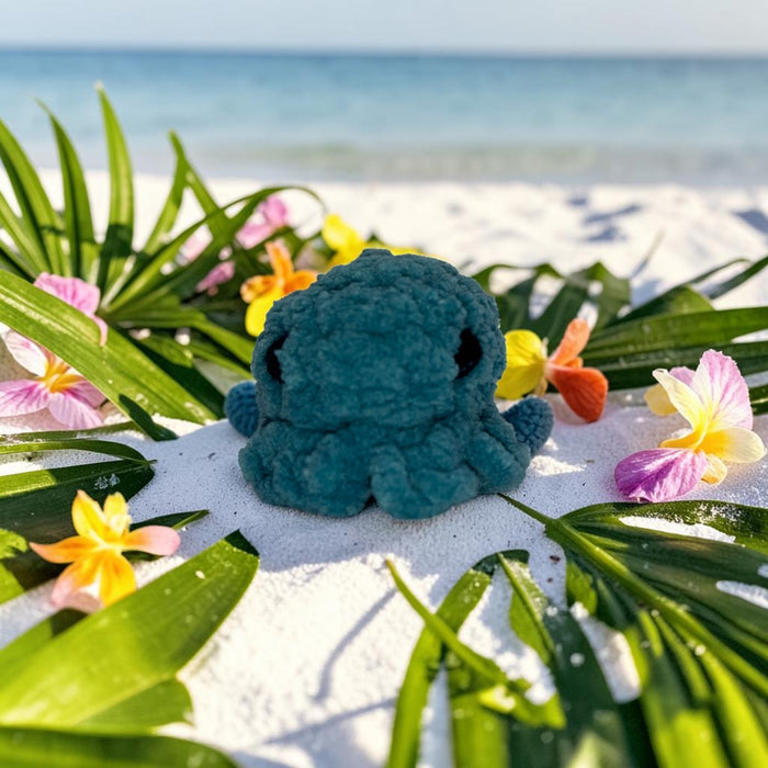 Mini Pieuvre Crochet Fait Main