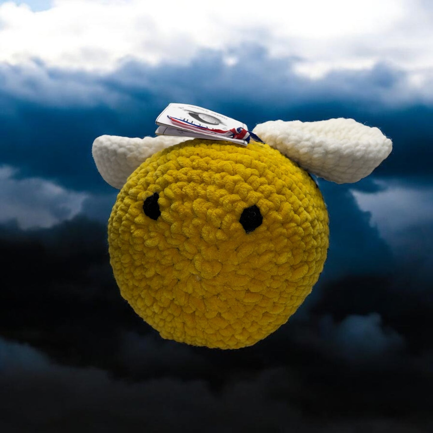 Peluche Abeille Crochet Fait Main