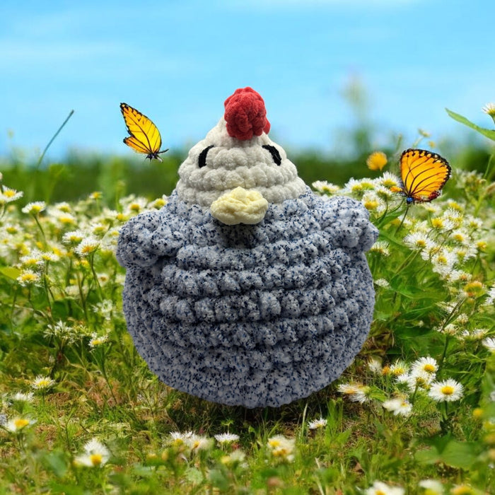 Peluche Poule Crochet Fait Main