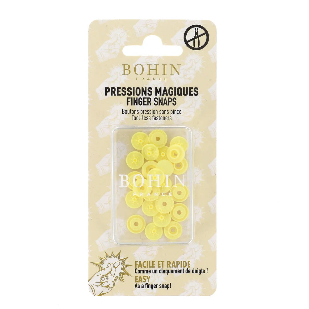 Pressions magiques 9mm - jaune
