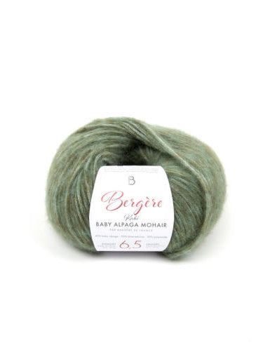 Baby Alpaga Mohair - Kaki