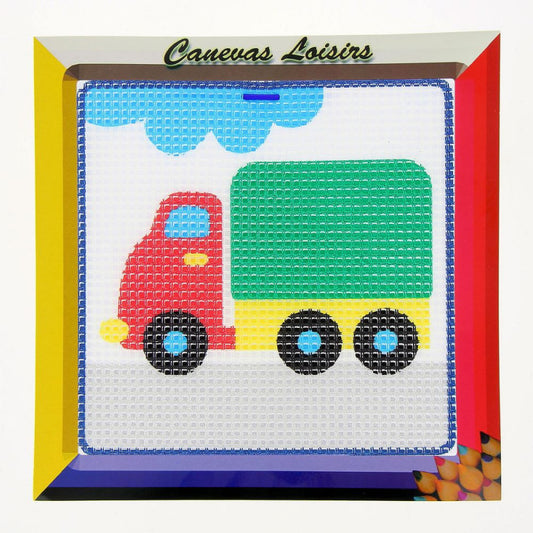Kit Canevas Gros Points Camion