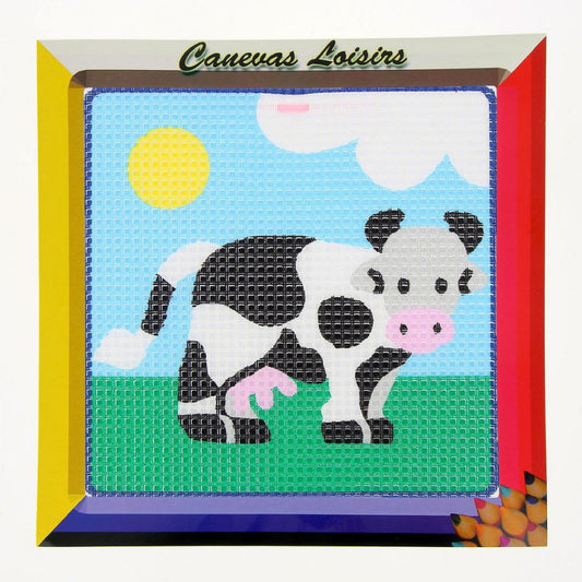 Kit Canevas Gros Points Vache