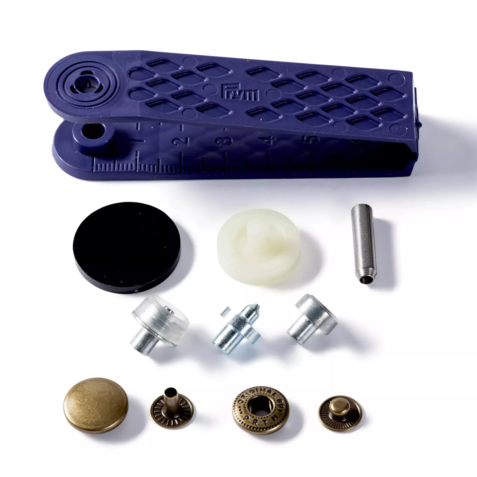 Bouton pression sans couture Anorak 15mm - laiton