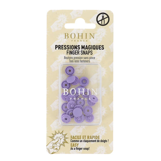 Pressions magiques 9mm - mauve