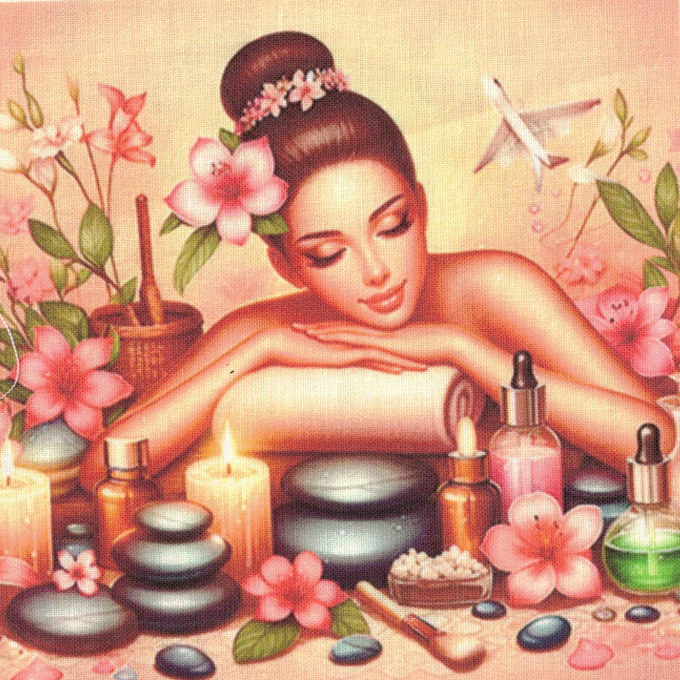 Panneaux carrés Femme Cosmétiques