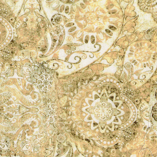 Tissu Zweigart Baumwolle 4471 Beige Bohème