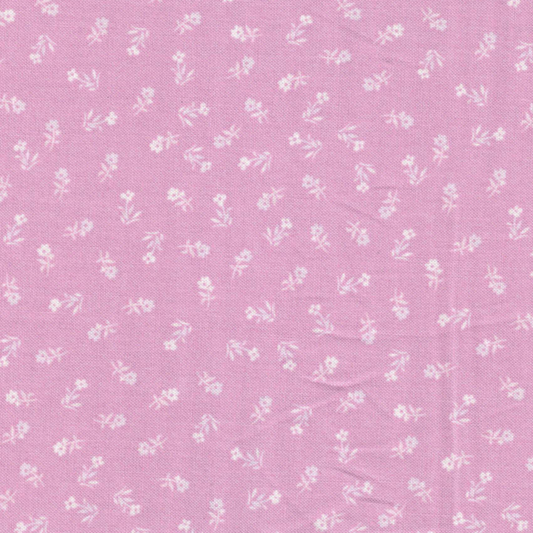 Tissu Liberty Rose Mini Fleurs Blanches