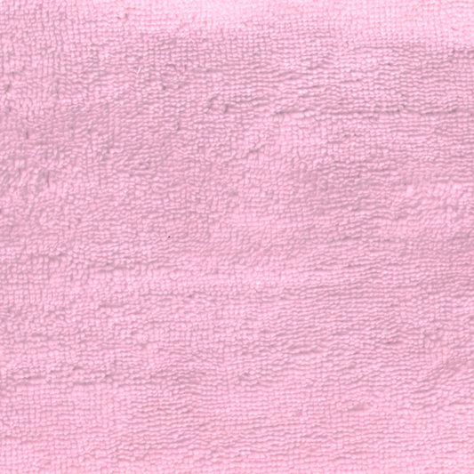 Tissu éponge bambou hydrophile rose