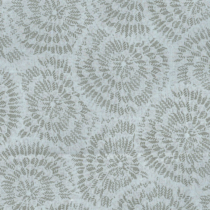 Tissu patchwork Mandala gris