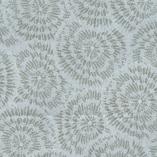 Tissu patchwork Mandala gris