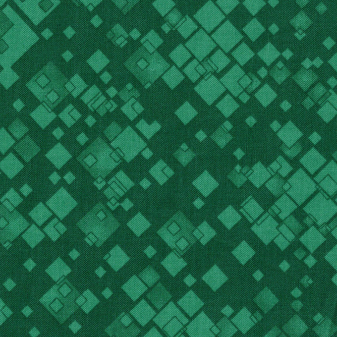 tissu zweigart 6184 vert géométrique