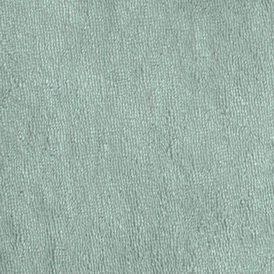 Tissu éponge bambou hydrophile vert de gris