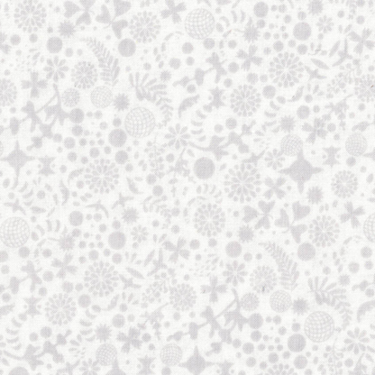 Tissu patchwork motifs gris