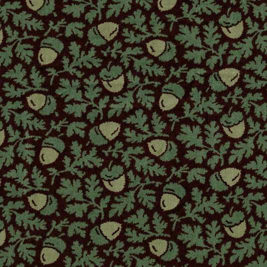 Tissu Andover Acorn Harvest Teal