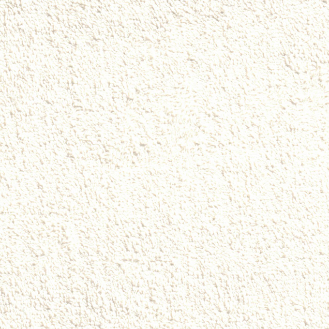 Tissu éponge de coton écru