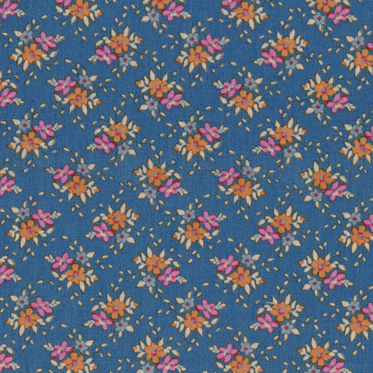 Tissu Tilda Bouquets Bleu