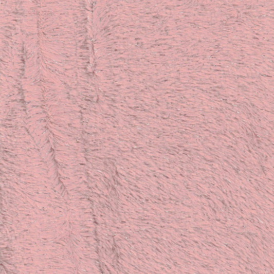 Fausse fourrure polyester rose