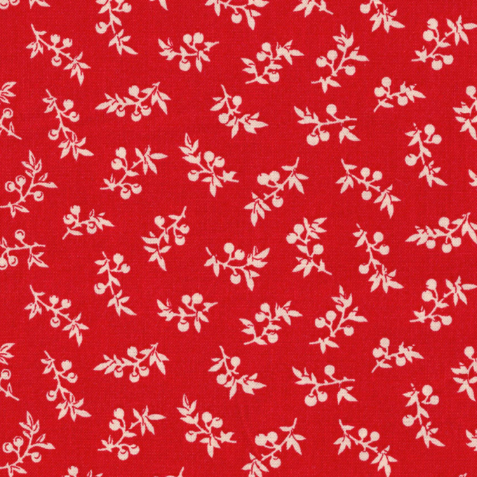 tissu makower uk d1466 : branches botaniques