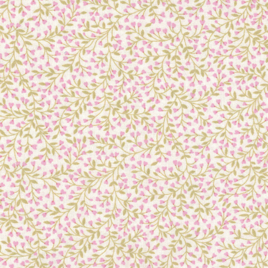 Tissu Patchwork Liberty Rose et Doré