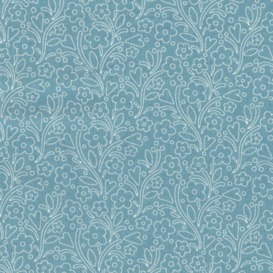 Makower UK Cozy House 1257 Dainty Flower