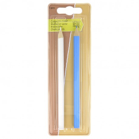 Mediac Crayon Craie (Lot De 2)