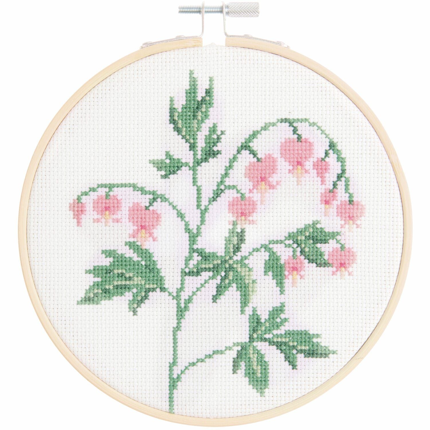 Rico Design Kit de broderie au point de croix compté « Cœur qui pleure »