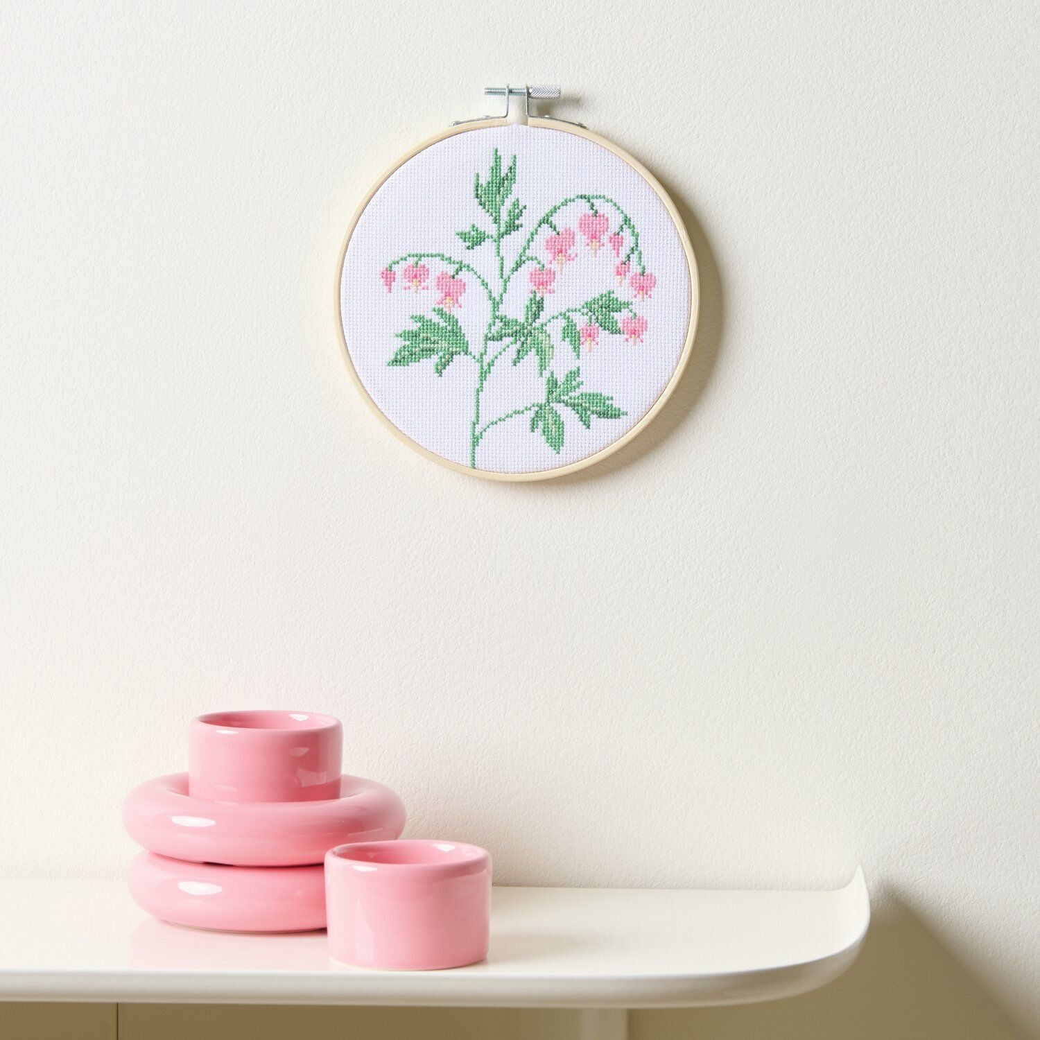 Rico Design Kit de broderie au point de croix compté « Cœur qui pleure »